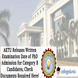 AKTU Releases Written Examination Date of PhD Admission for Category B Candidates, Check Documents Required Here!